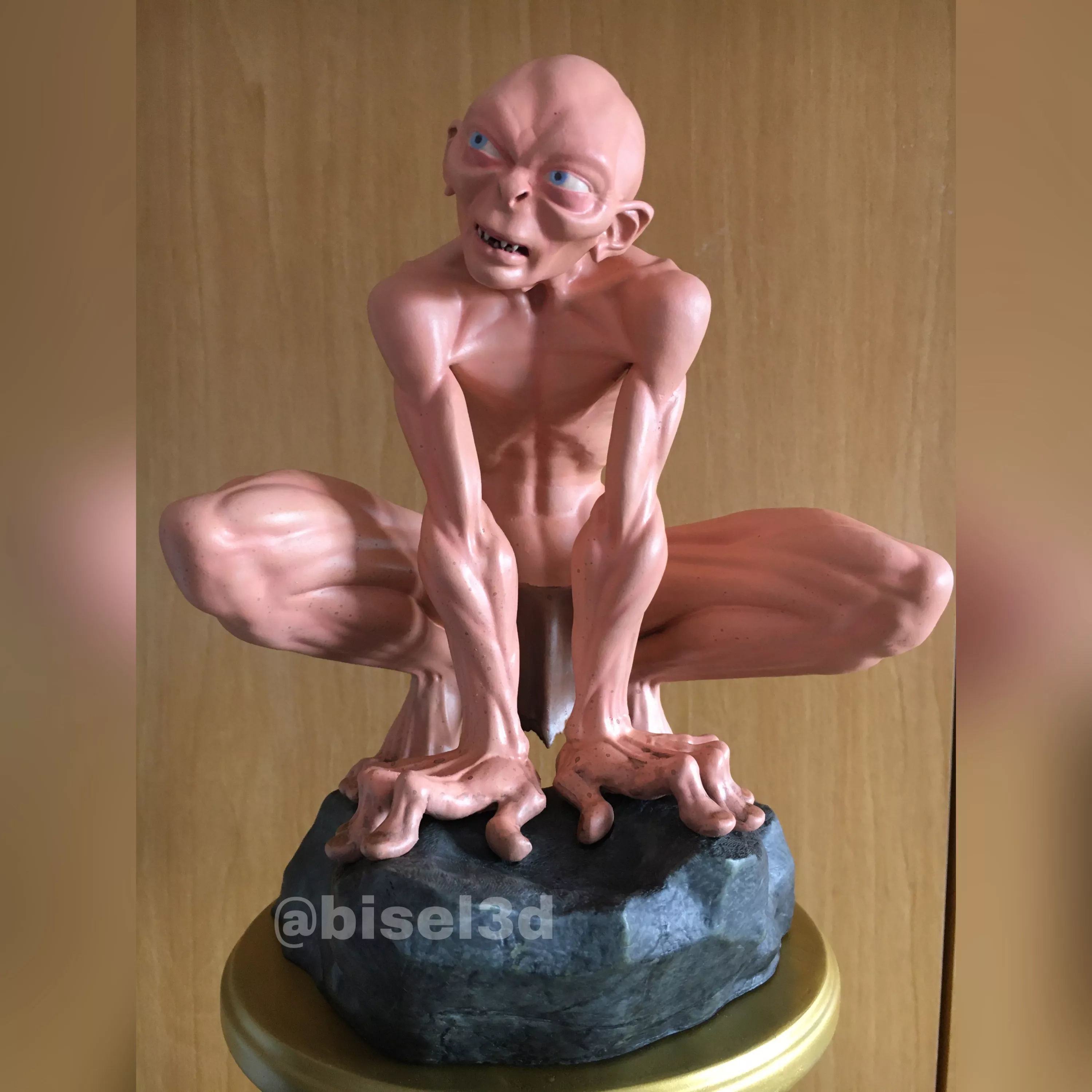 GOLLUM - THE HOBBIT - THE LORD OF THE RINGS 3D print model_3