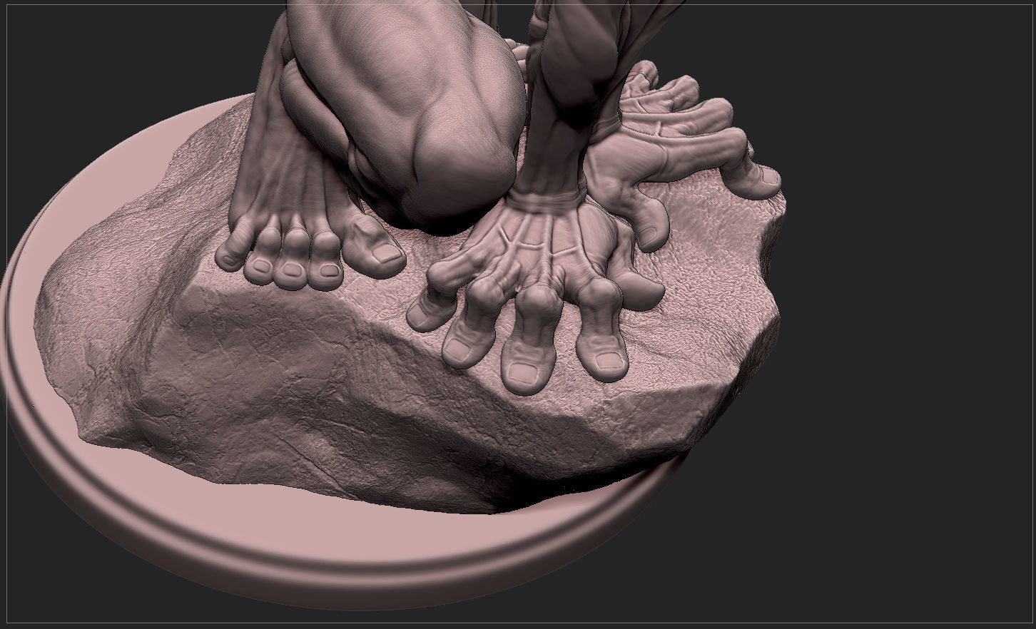 GOLLUM - THE HOBBIT - THE LORD OF THE RINGS 3D print model_29