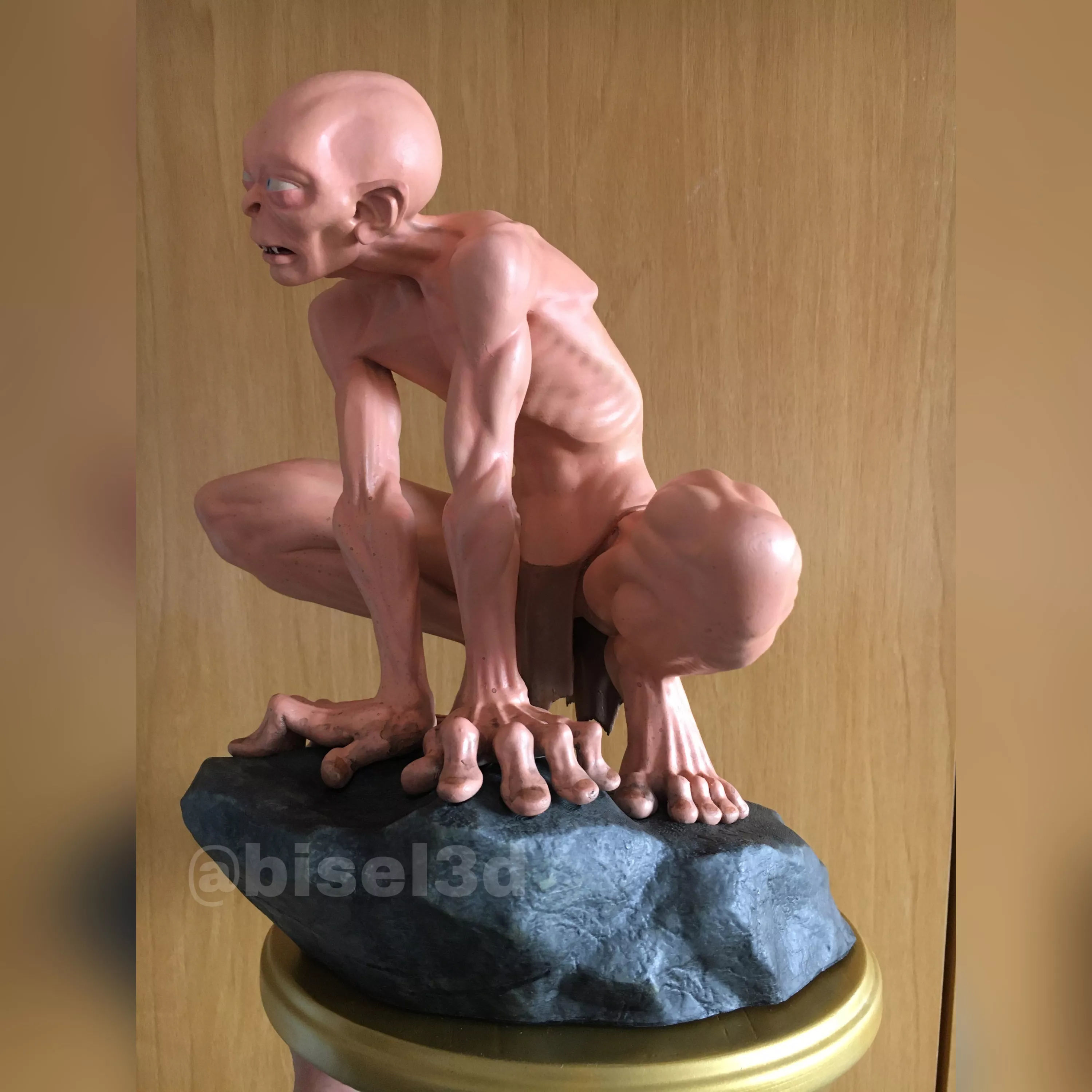 GOLLUM - THE HOBBIT - THE LORD OF THE RINGS 3D print model_5