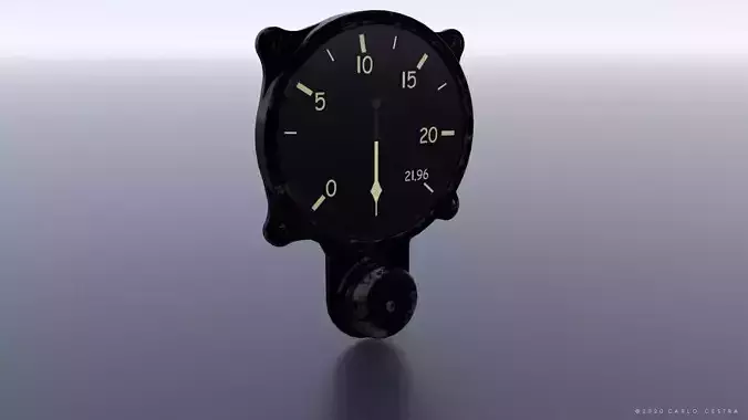 JAPANESE FUEL QUANTITY GAUGE