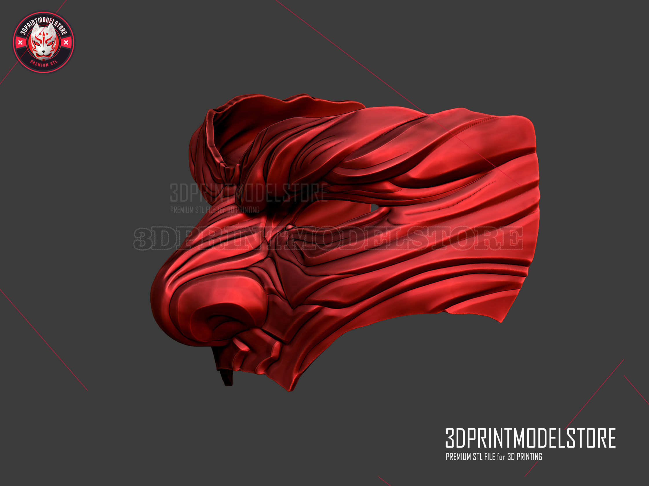 Ghost of Tsushima - Oni Mask - Sakai Japanese Samurai Helmet  3D print model_4