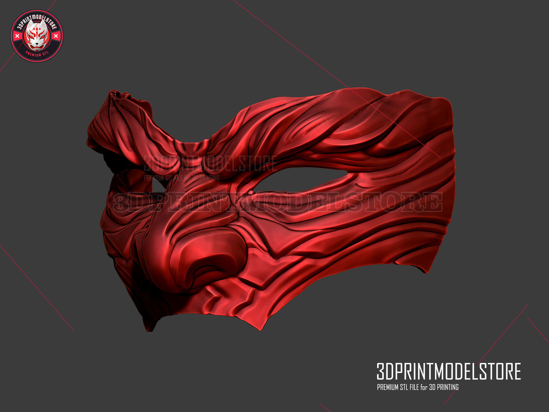 Ghost of Tsushima - Oni Mask - Sakai Japanese Samurai Helmet  3D print model_3