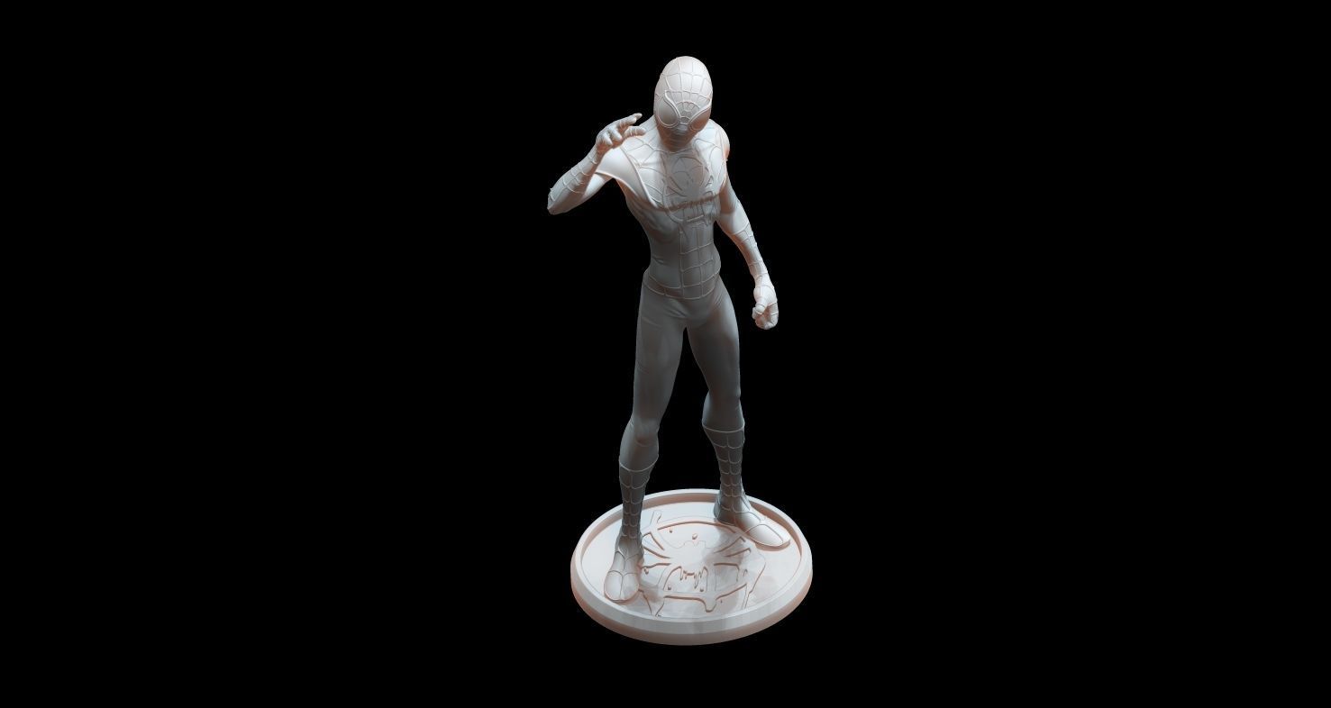 Fanart Miles Morales - Spiderman into the spiderverse version 3D print model_8