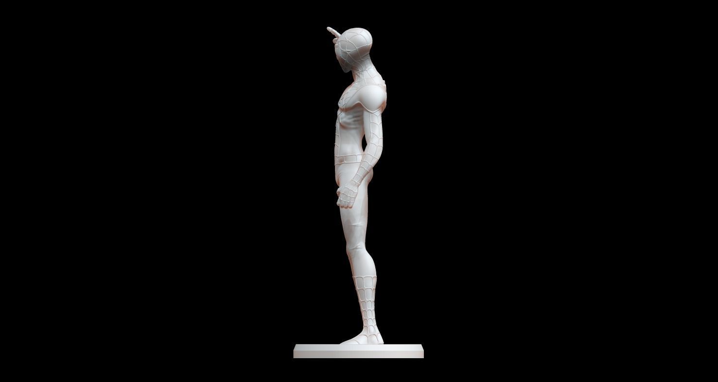 Fanart Miles Morales - Spiderman into the spiderverse version 3D print model_7