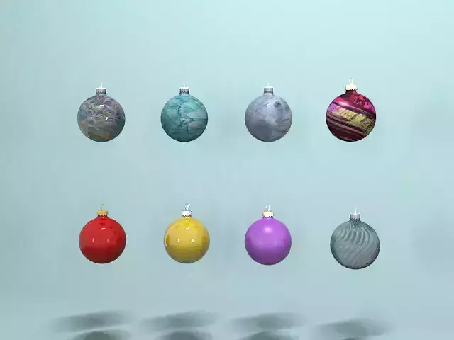 Christmas tree toys