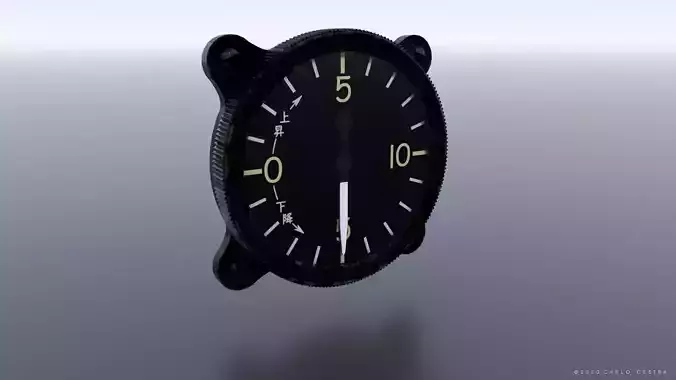 JAPANESE RATE OF CLIMB GAUGE