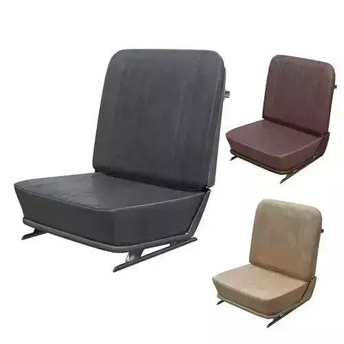 Classic Car Seat many Leather PBR Options