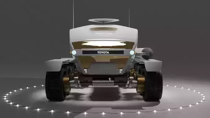 Mars Toyota Rover Space model 3D model