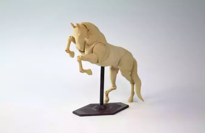 JOINTED HORSE 3D print model