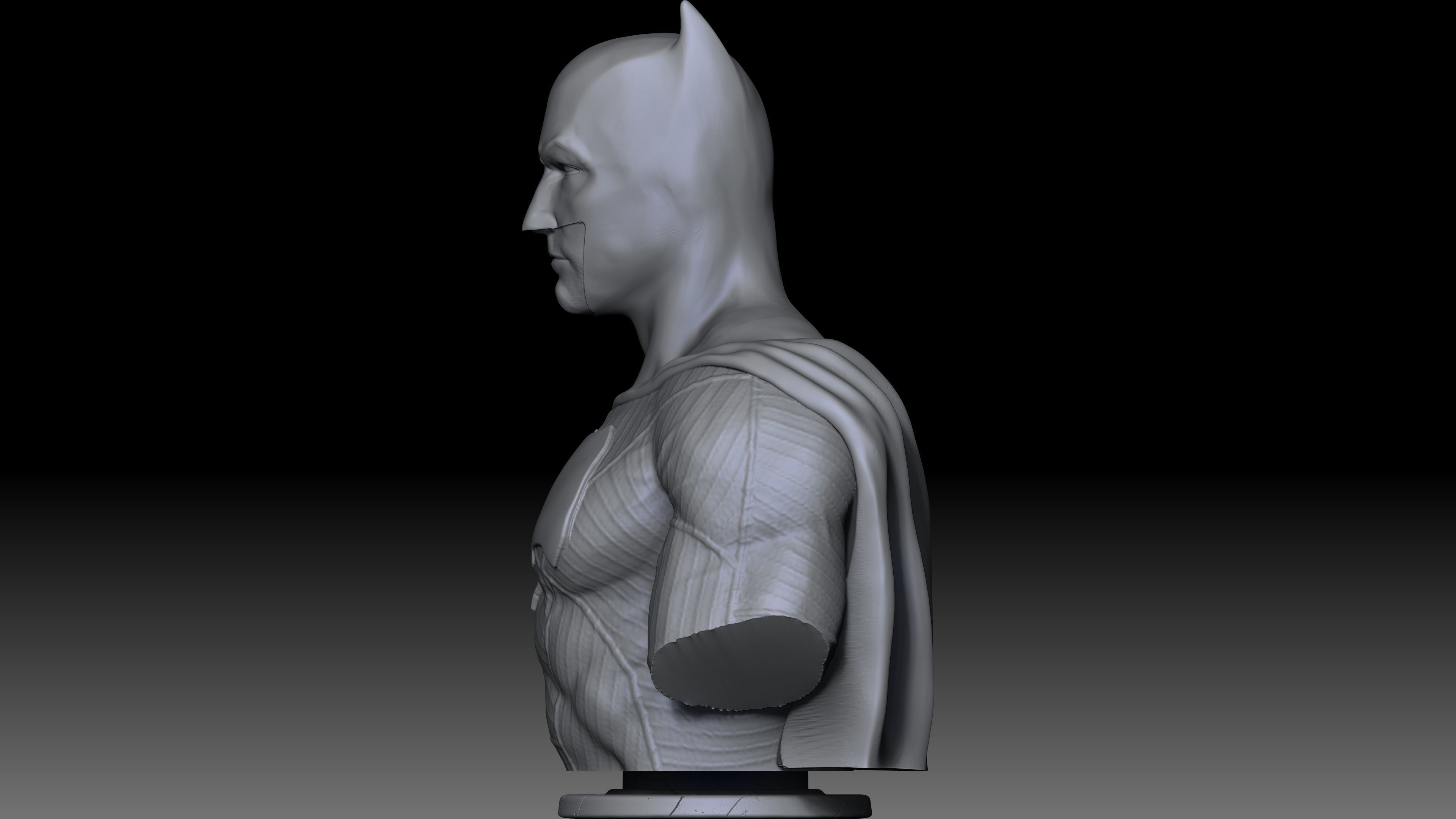 Bust Batman - 3D Print 3D print model_10