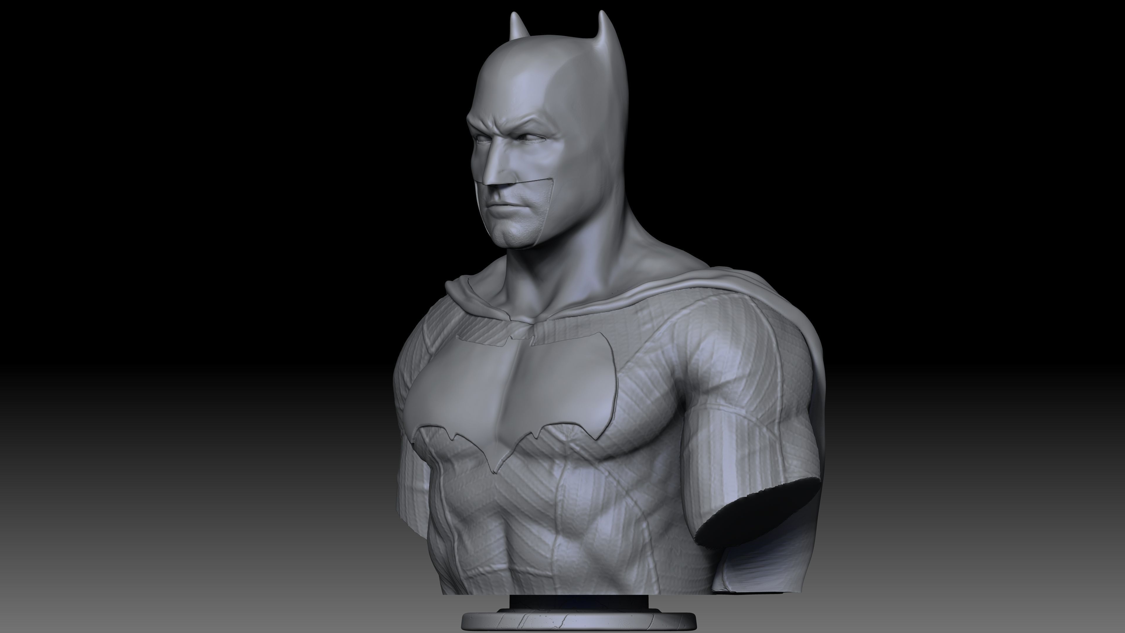 Bust Batman - 3D Print 3D print model_6