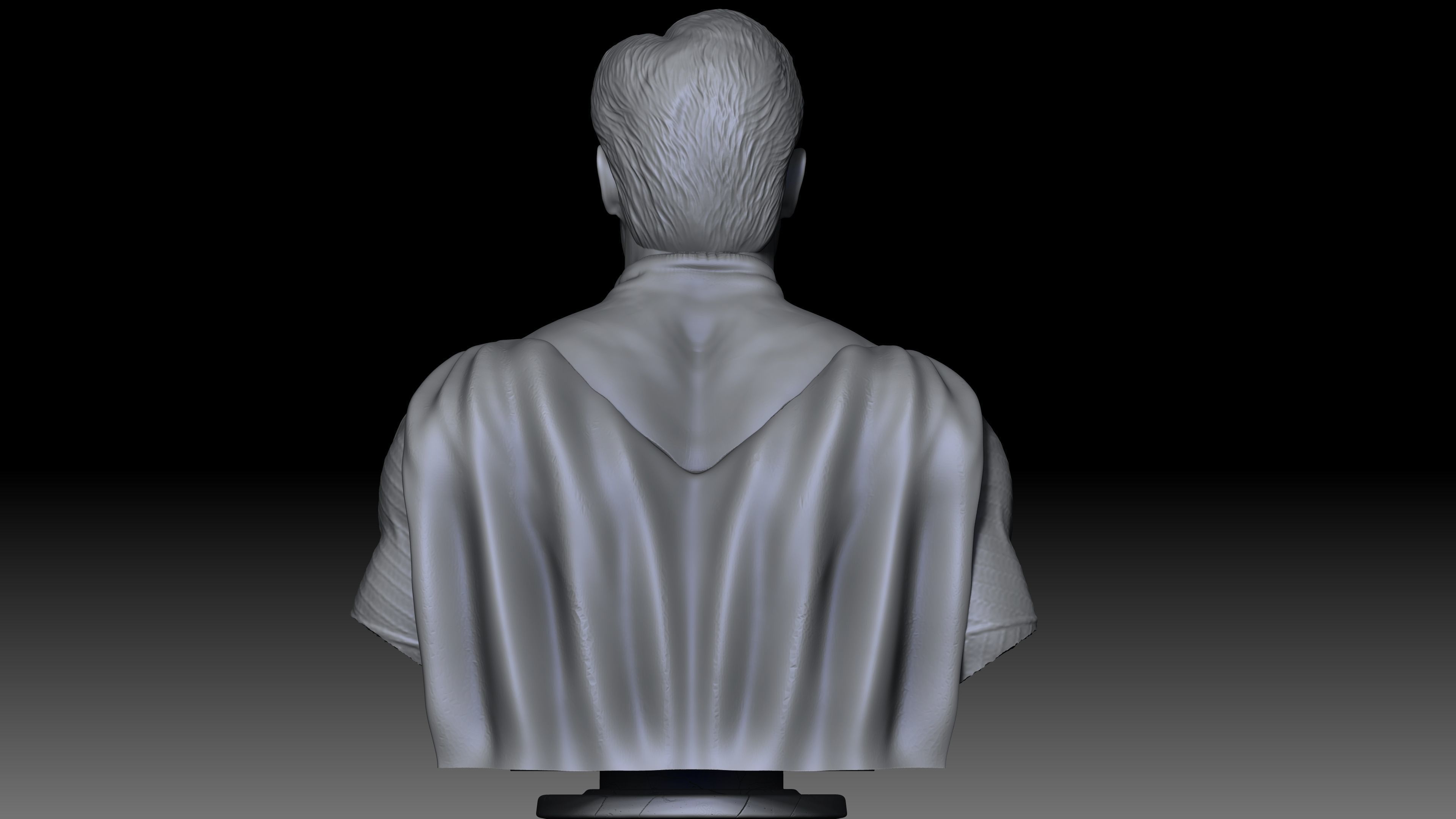 Bust Batman - 3D Print 3D print model_8