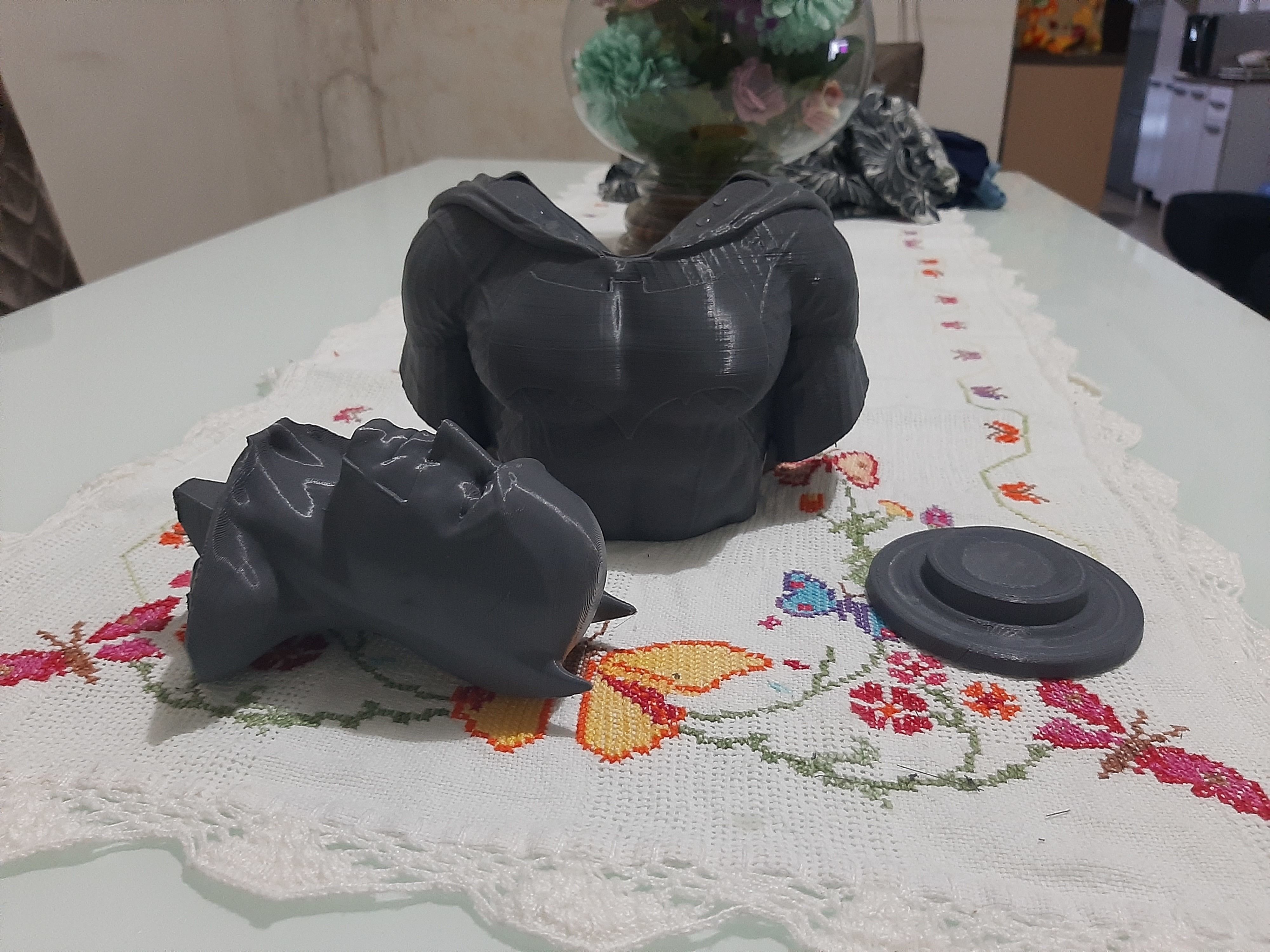 Bust Batman - 3D Print 3D print model_15