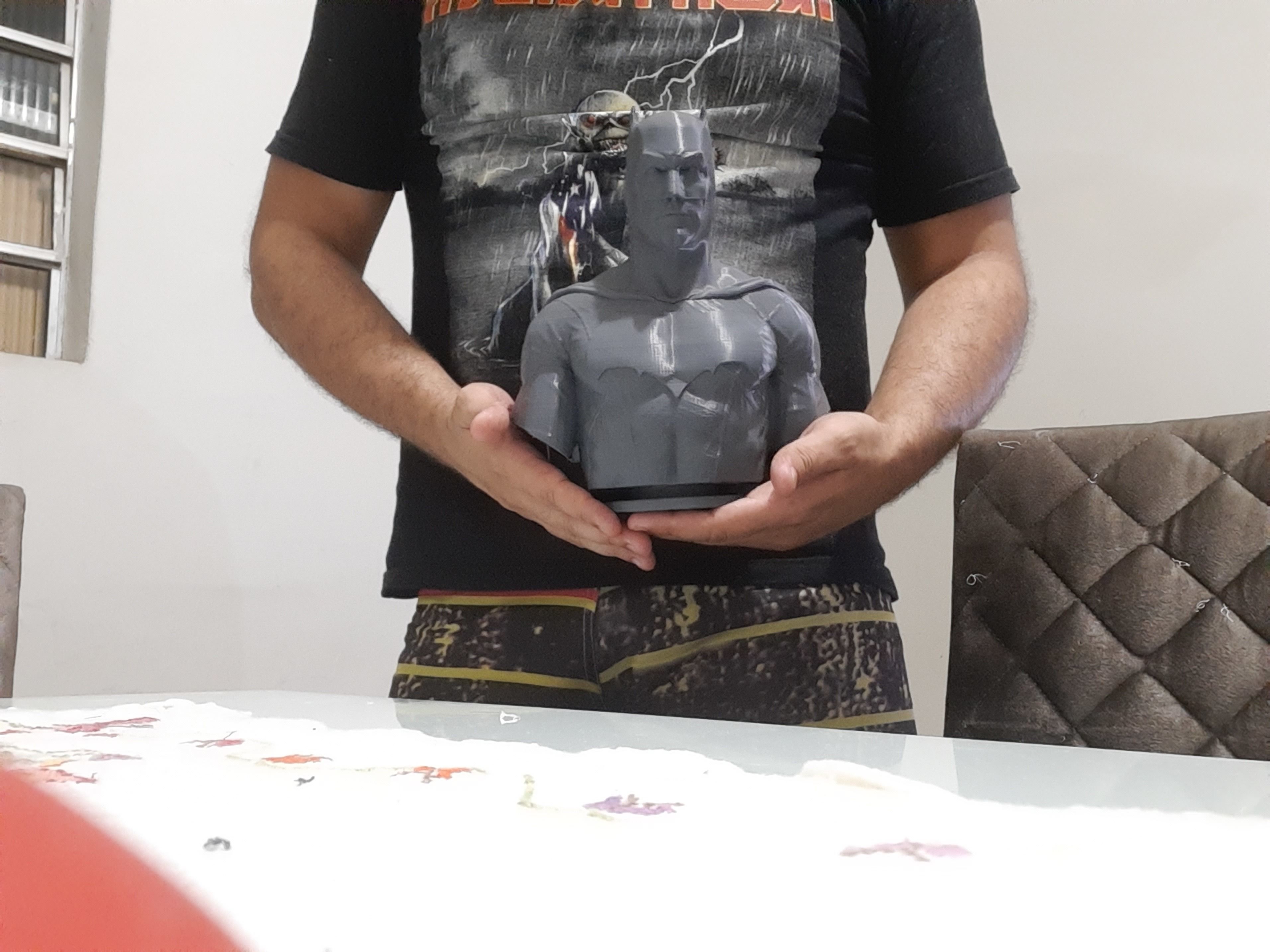 Bust Batman - 3D Print 3D print model_5