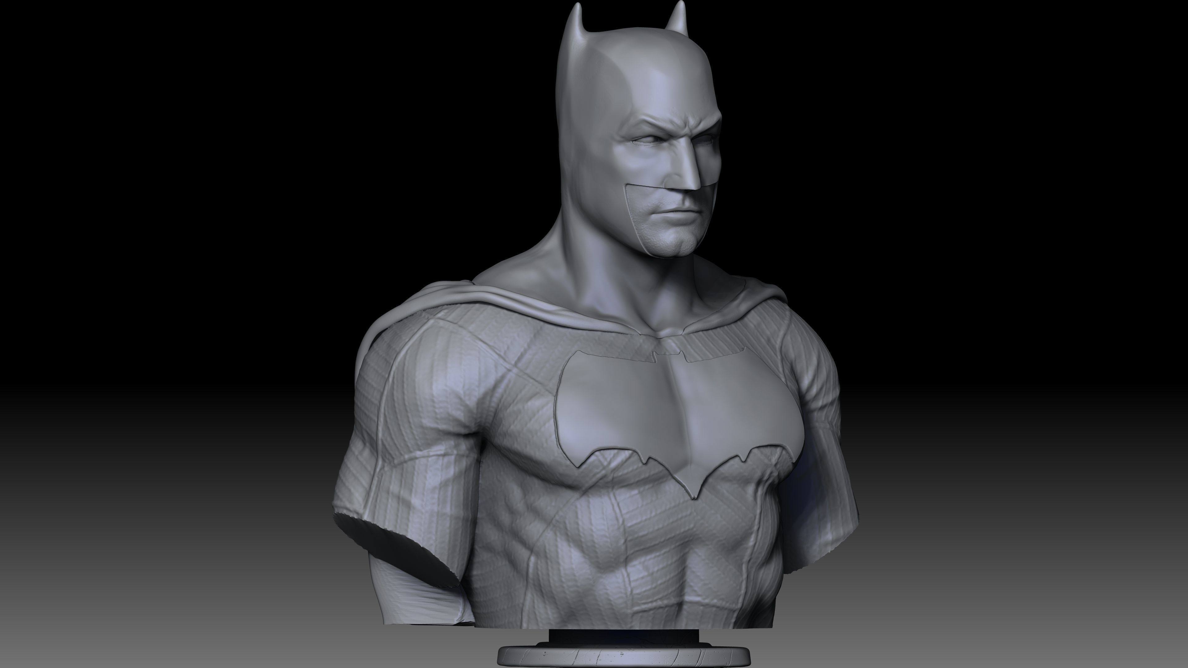 Bust Batman - 3D Print 3D print model_13