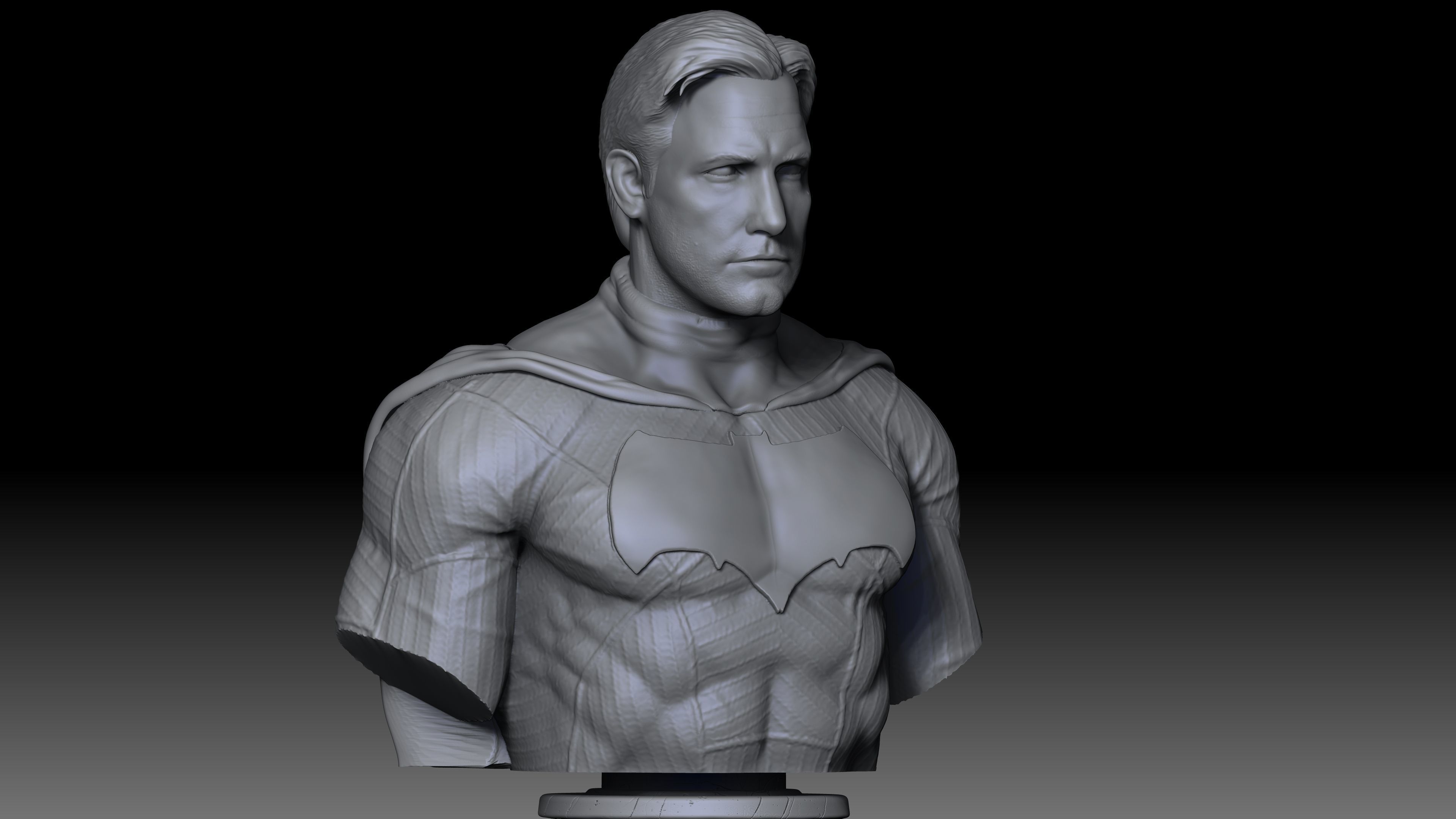 Bust Batman - 3D Print 3D print model_12