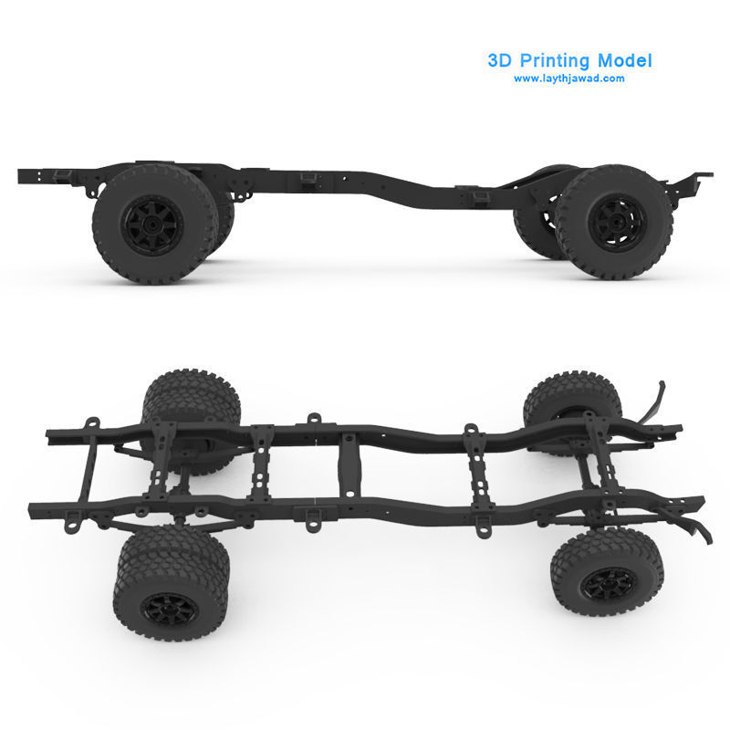 Chasis Chevy K30 3D print model_5