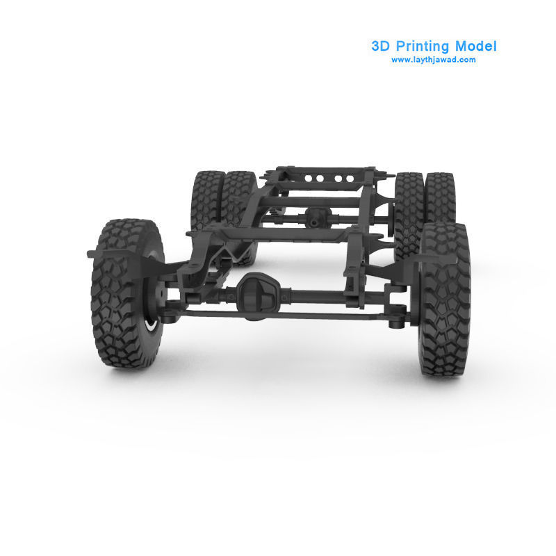 Chasis Chevy K30 3D print model_6