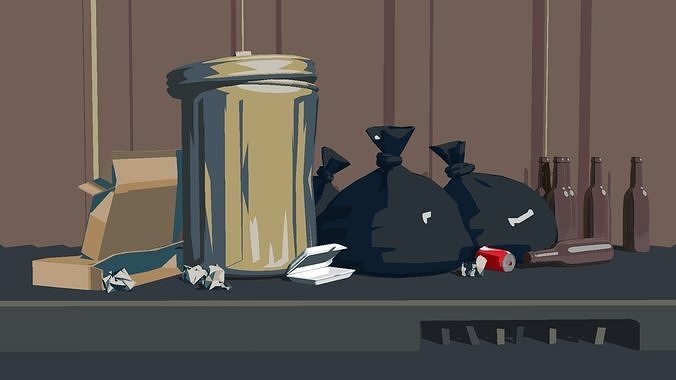 Garbages 3D model