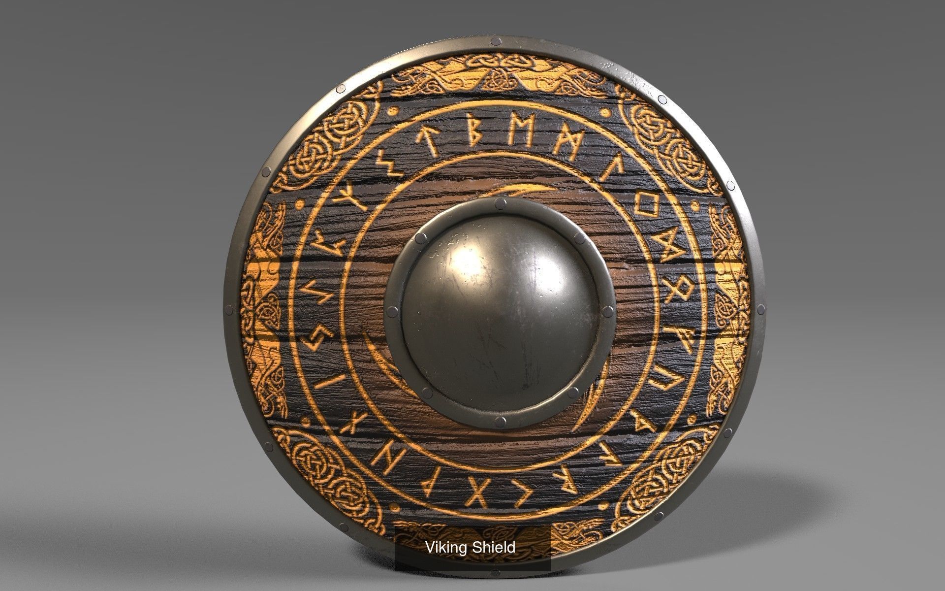 Shields bundle 3D Model Collection_2