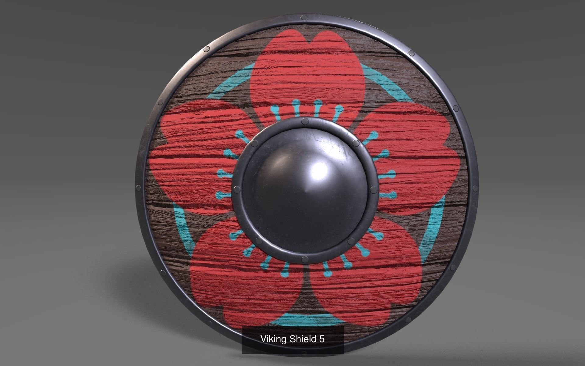 Shields bundle 3D Model Collection_3