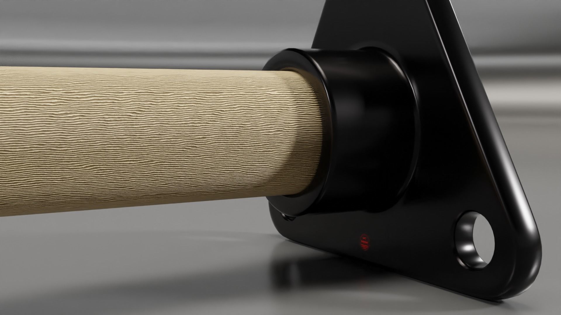   Triangular post retainer 3D model_9