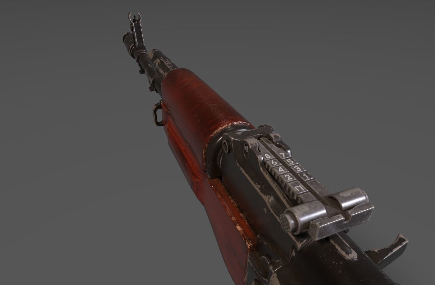 Assault Rifles Pack 3D Model Collection_7