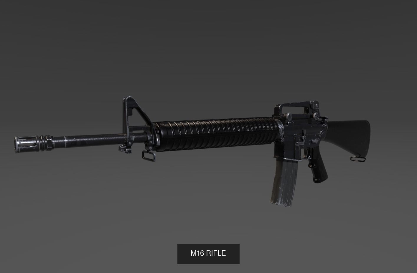 Assault Rifles Pack 3D Model Collection_2