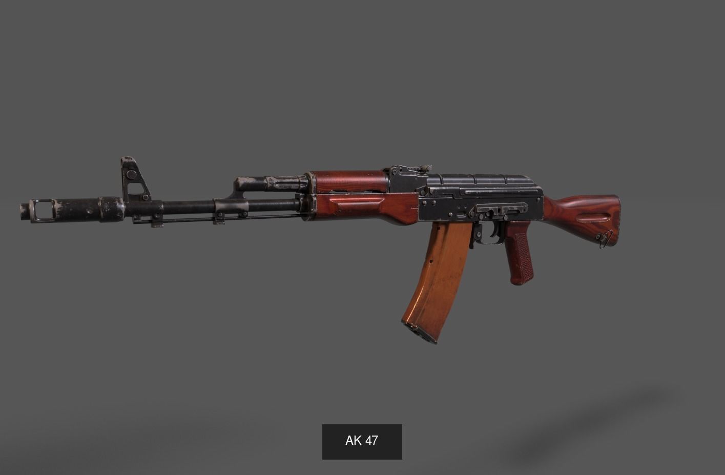 Assault Rifles Pack 3D Model Collection_1