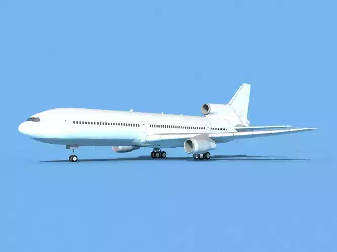 Lockheed L1011 Unmarked 2