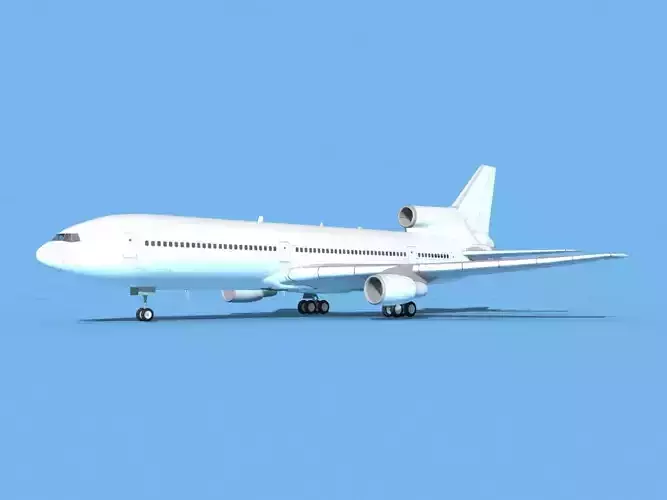 Lockheed L1011 Unmarked 3