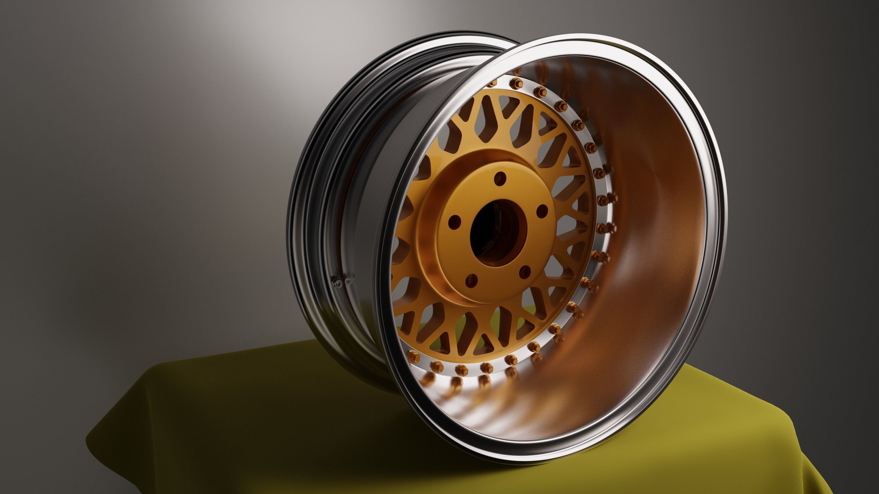 BBS RS Wheel 3D model_3