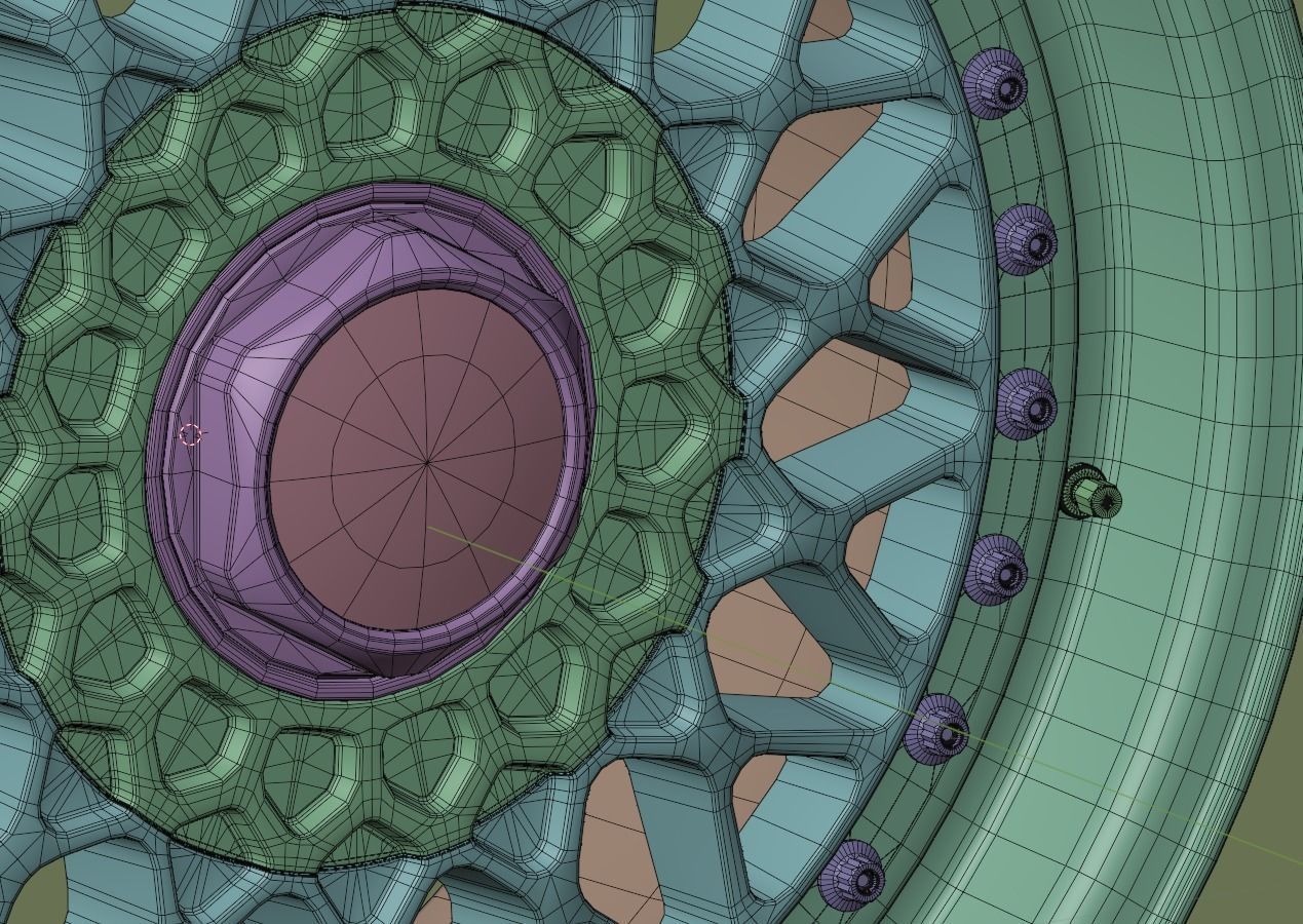 BBS RS Wheel 3D model_6