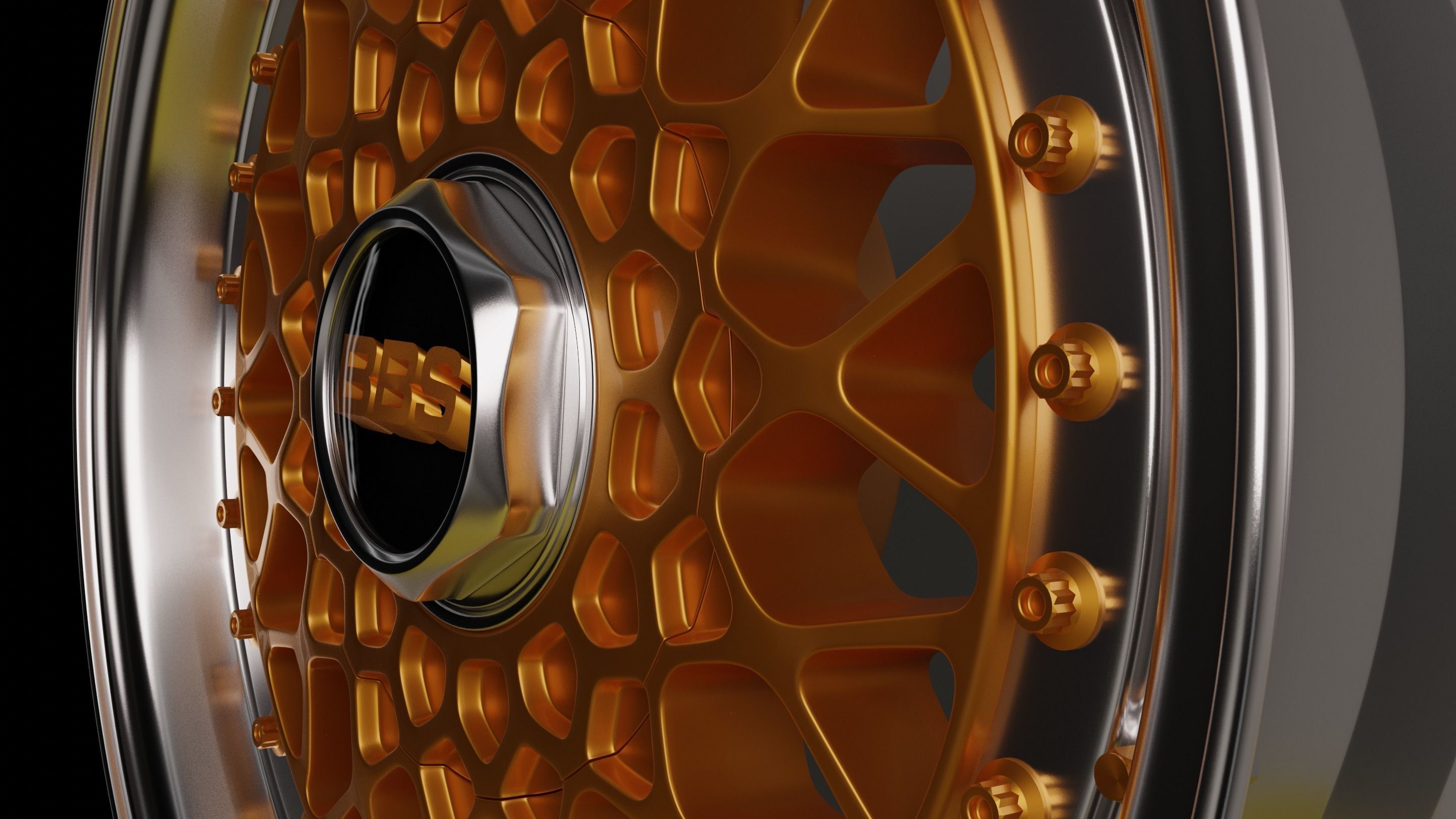 BBS RS Wheel 3D model_4