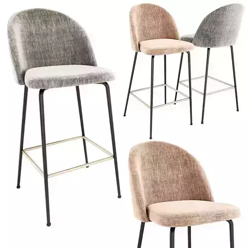Upholstered Dining Bar Stool