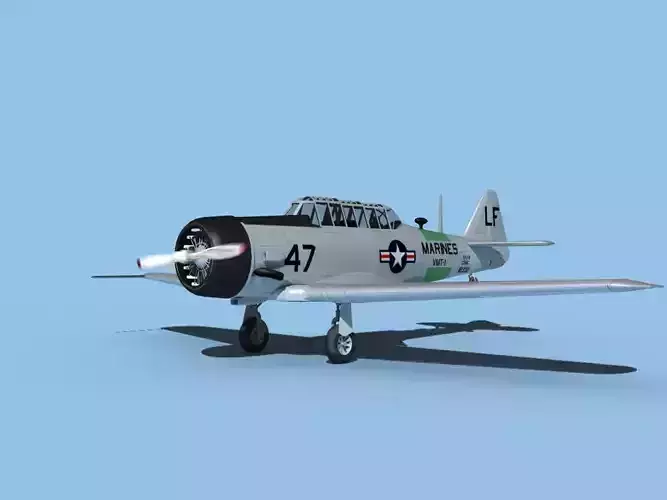 North American SNJ USMC V01