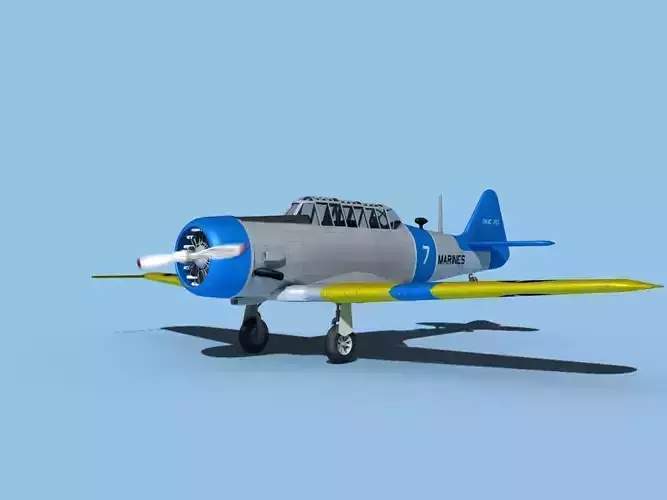North American SNJ USMC V02
