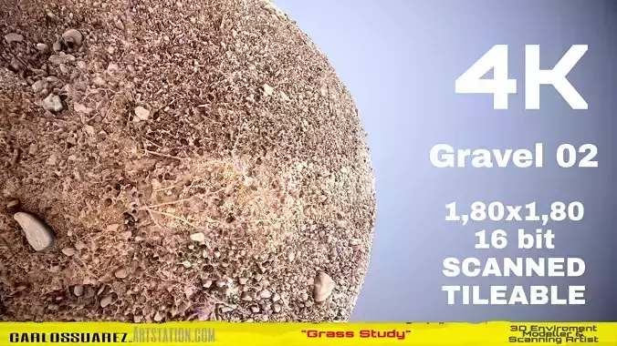GRAVEL 02 - PBR - 4 K TIFF