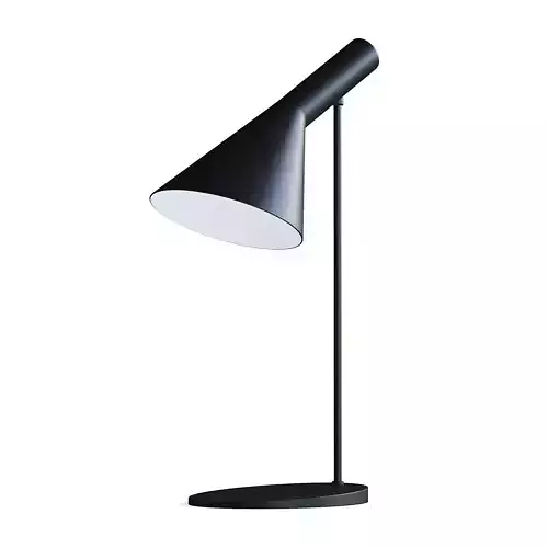 Black Desk Lamp 3D model