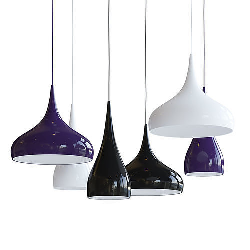 Hanging Ceiling Lamps 3D model