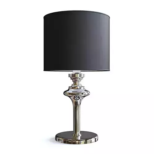 Black Table Lamp 3D model