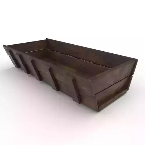 Trough - PBR wooden crate