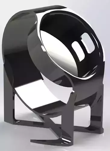 huawei watch charge base 42mm 3D print model