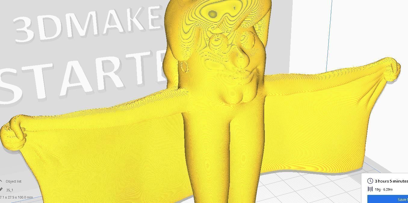 Female Peter Griffin Legs Go All The Way Up 3D model 3D printable