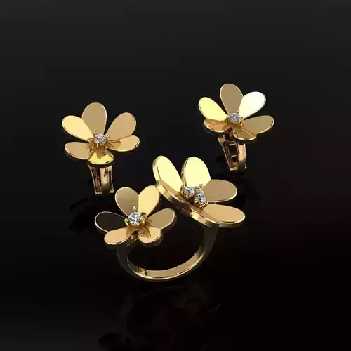 Ring and Earrings 103