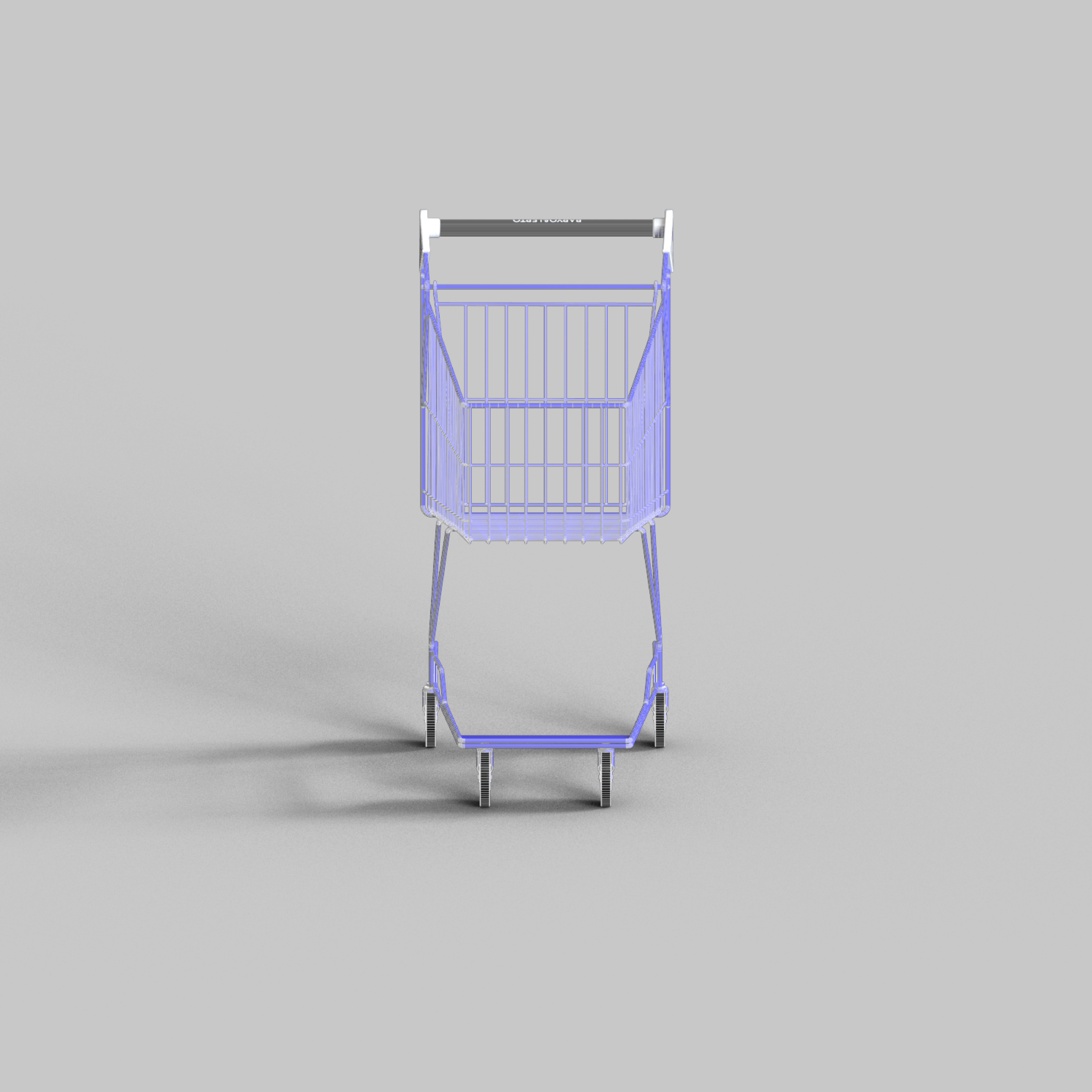 SHOPPING CART 3D model_3