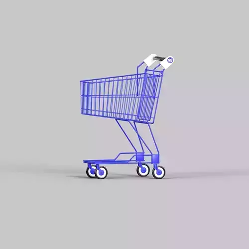SHOPPING CART 3D model