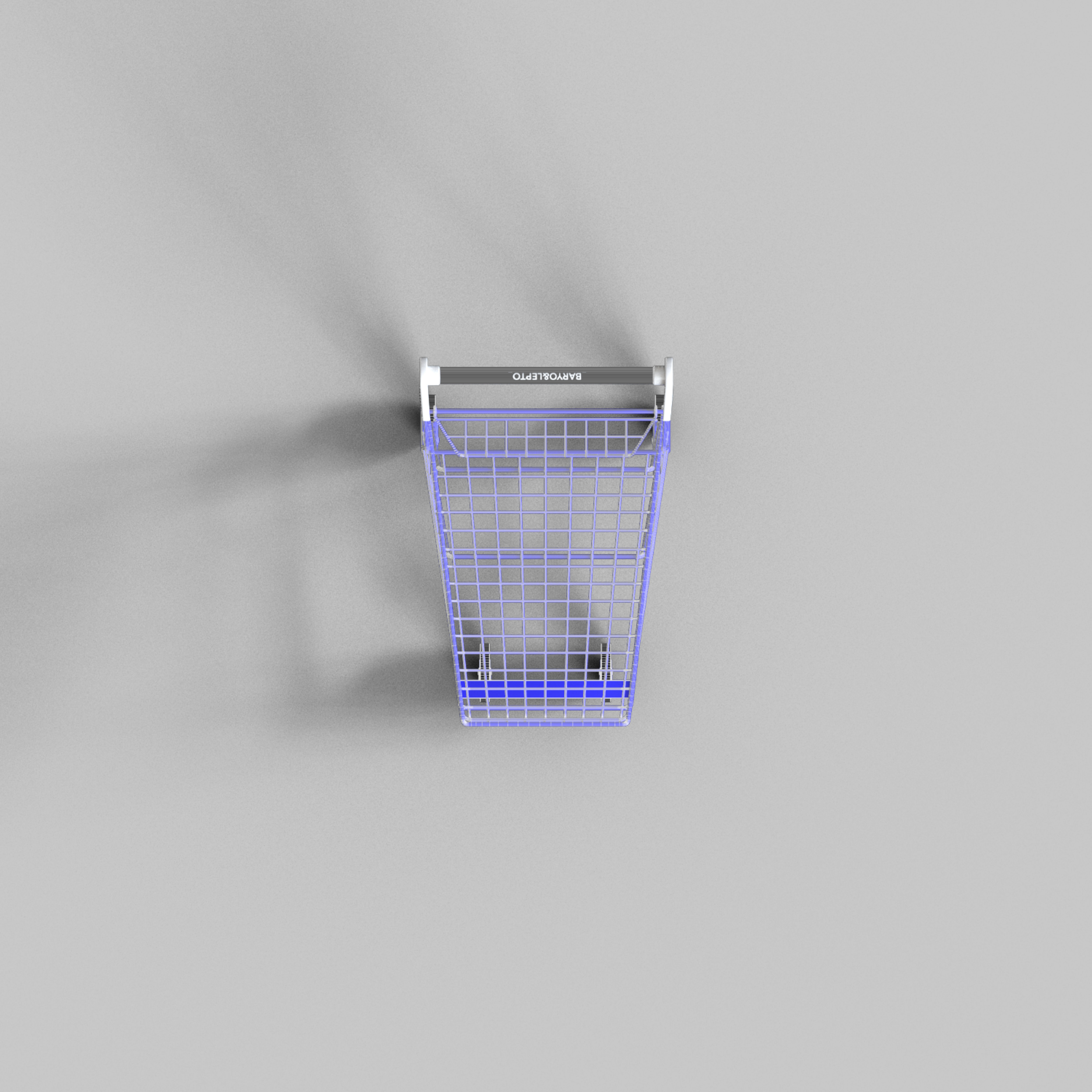 SHOPPING CART 3D model_4