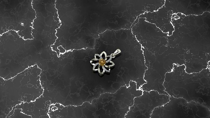 ribbon pendant  3D print model