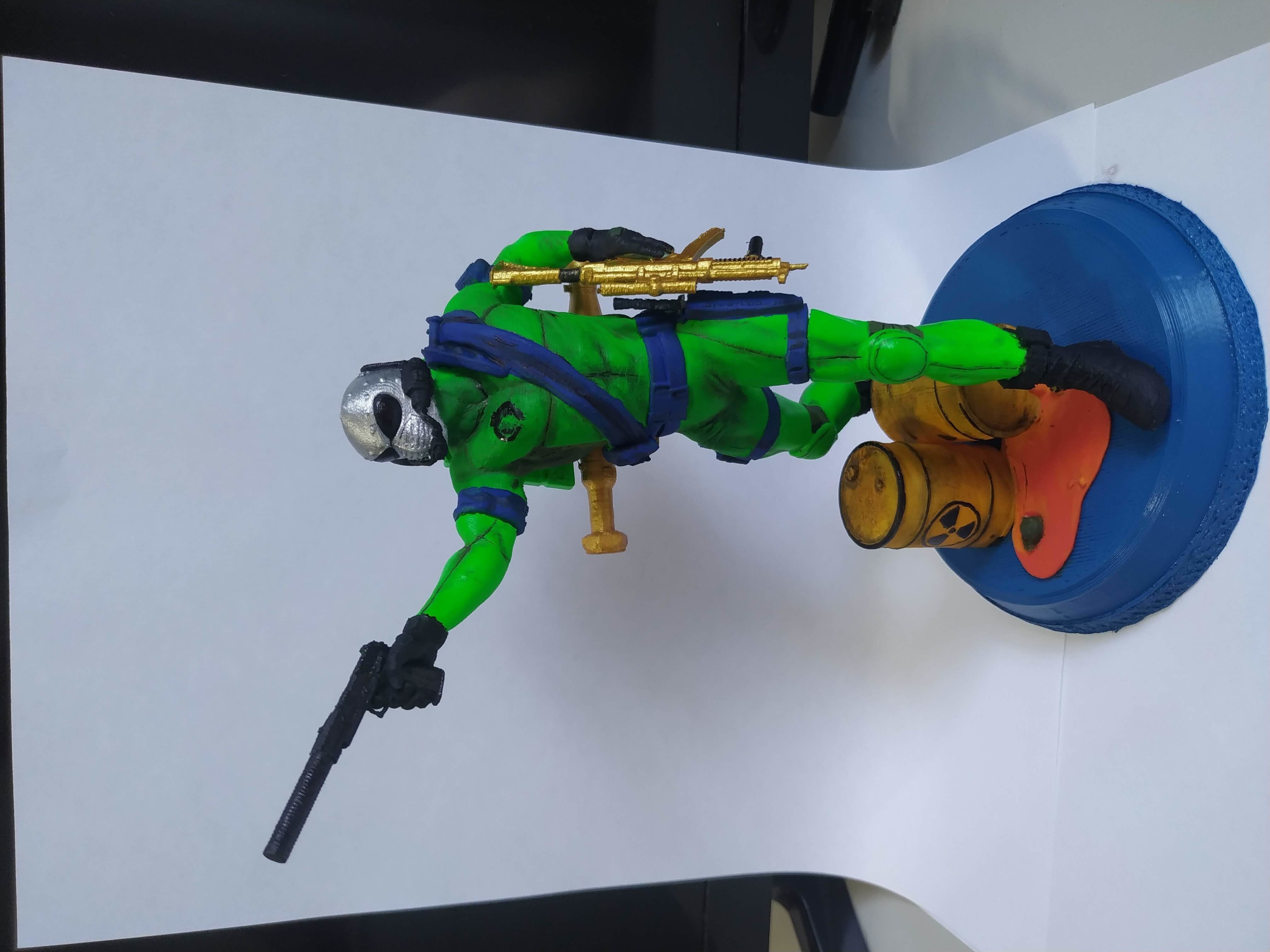 Gi Joe - COBRA  - Frag viper leader - for print 3D print model_13